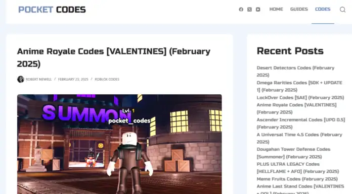 Pocket Codes: Ваш незаменимый гид по промокодам и гайдам для Roblox
